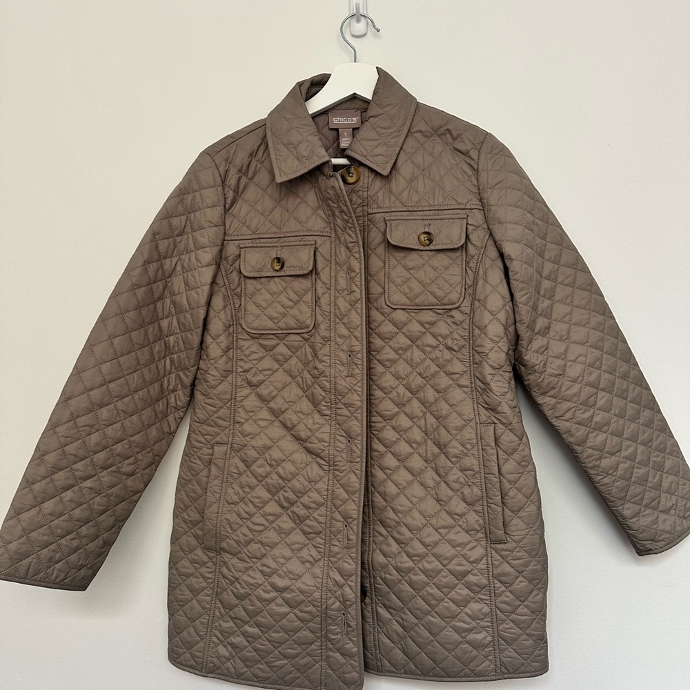 Quilted Jacket Mid Length